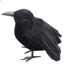 Sztuczne wróne Halloween 6 sztuk kolor Crow A 1 szt.-Crow C