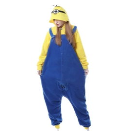 Piżama polarowa Minionki, kombinezon, strój do spania, rozmiar XL, kolor