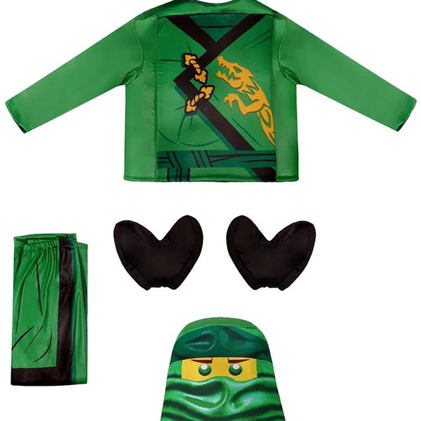 Kostium ninja Lloyd dla dzieci rozmiar M kolor Phantom Ninja