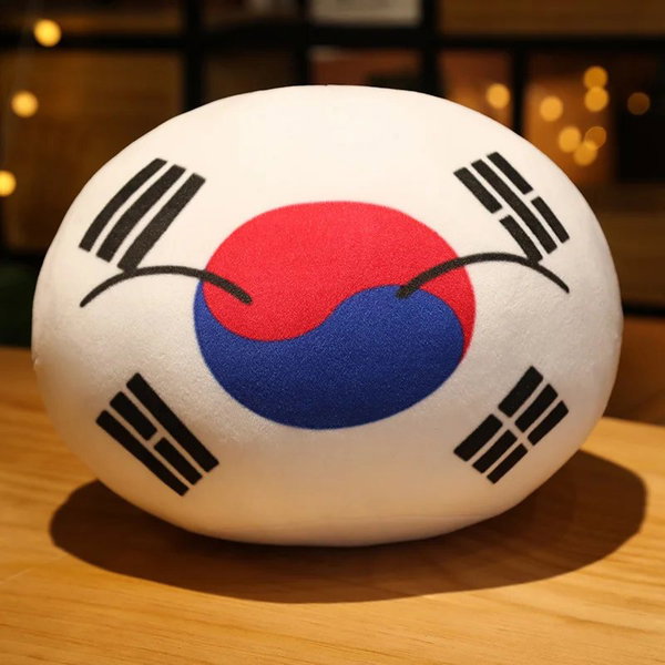 Pluszak Polandball 10 cm kolor Korea 40 cm