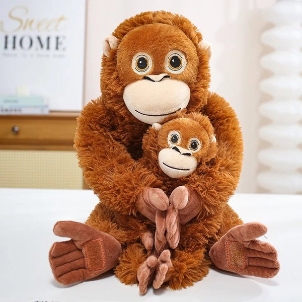 Pluszowa mała orangutan 90 cm