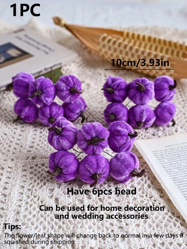 Sztuczna dynia kolor 6, 1 szt. color 3