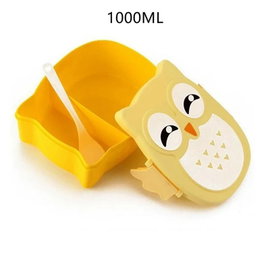 Pudełko na lunch 2 warstwy 1000ML Yellow Owl