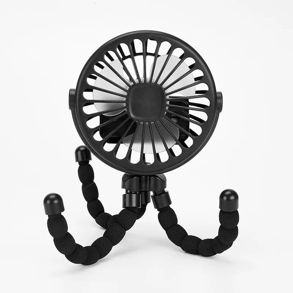 Wentylator do wózka dziecięcego z klipem 600 – Black