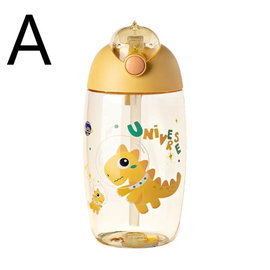 Butelka JIRO 600 ml na wodę dla dzieci z dinozaurem