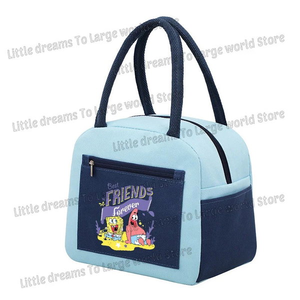 Torba na lunch SpongeBob kreskówkowa termiczna do ręki HMBB 1002
