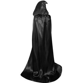 Płaszcz Halloweenowy czarny rozmiar 120 cm