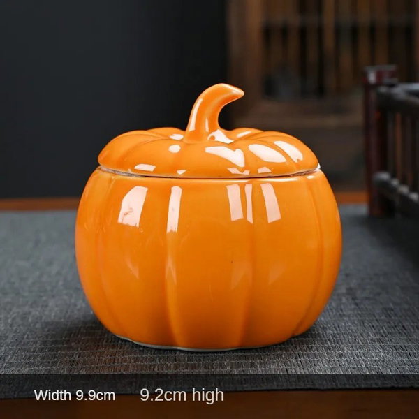 Słoik na cukierki z dyni kolor M Pumpkin jar