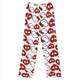 Spodnie do spania Hello Kitty białe rozmiar M(US 6) L(US 8)