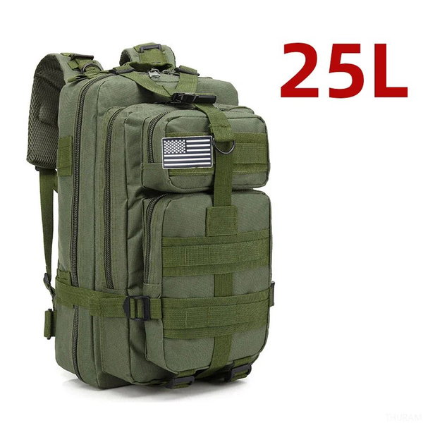 Plecak trekkingowy 25 l czarny 25 l (Green)