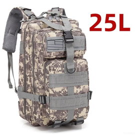 Plecak trekkingowy 25 l czarny 25 l (ACU)