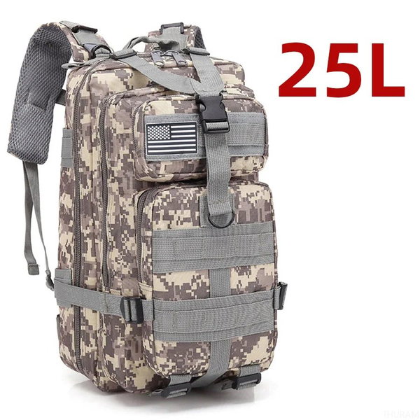 Plecak trekkingowy 25 l czarny 25 l (ACU)