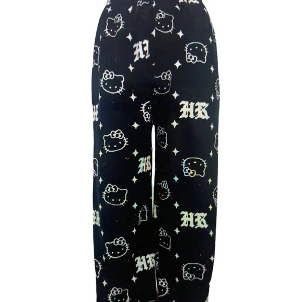 Spodnie od piżamy Hello Kitty Anime luźne, rozmiar XXL, kolor 4
