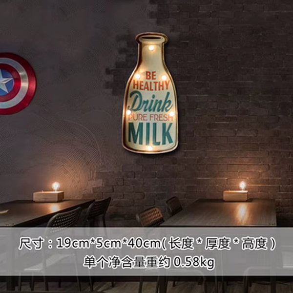 Znak neonowy LED stylu vintage N052 kolor 16