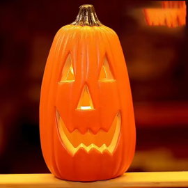 Świecąca dynia LED, dekoracja na Halloween – 108