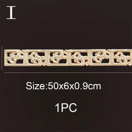 Listwy drewniane rzeźbione 50×6 cm – I 50×6cmx0.9 cm