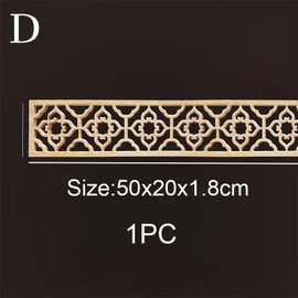 Listwy drewniane rzeźbione 50×6 cm – D 50×20cmx1.8 cm