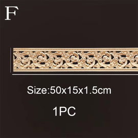 Listwy drewniane rzeźbione 50×6 cm – F 50×15cmx1.5 cm