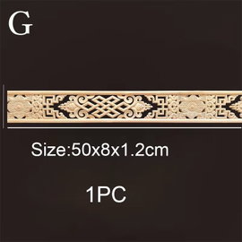 Listwy drewniane rzeźbione 50×6 cm – G 50×8cmx1.2 cm