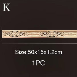 Listwy drewniane rzeźbione 50×6 cm – K 50×15cmx1.2 cm