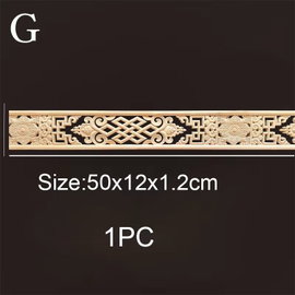 Listwy drewniane rzeźbione 50×6 cm – G 50×12cmx1.2 cm
