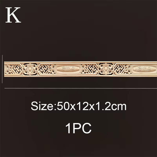 Listwy drewniane rzeźbione 50×6 cm – K 50×12cmx1.2 cm