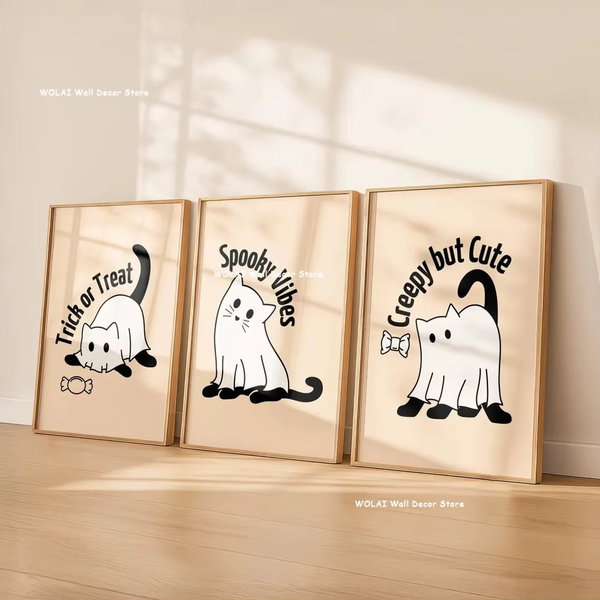 Zestaw 3 obrazów na płótnie z motywem – 20×30 cm No Frame / WO2513 3 szt.