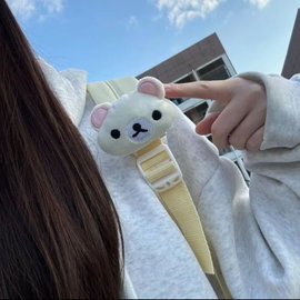 Pluszowy breloczek Rilakkuma biały
