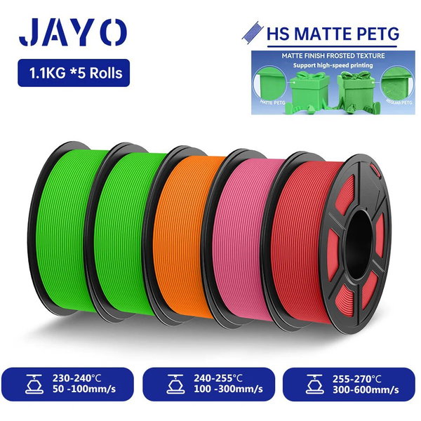 Filament PETG matowy kolor HS PETG-2GNORPKRD