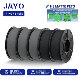 Filament PETG matowy kolor HS PETG-3GY2BK