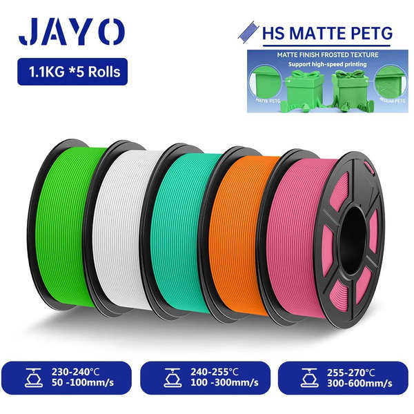 Filament PETG matowy kolor HS PETG-GNWTMGORPK