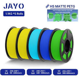 Filament PETG matowy kolor HS PETG-2YLSBBLGN