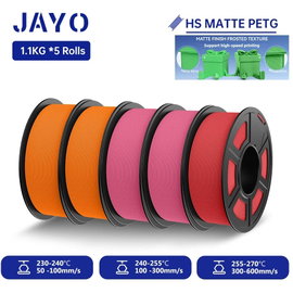 Filament PETG matowy kolor HS PETG-2OR2PKRD