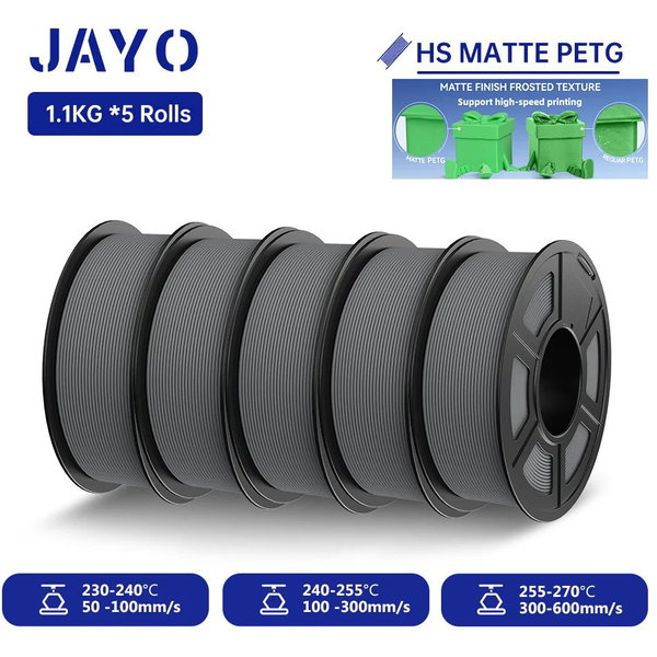 Filament PETG matowy kolor HS PETG-5GY