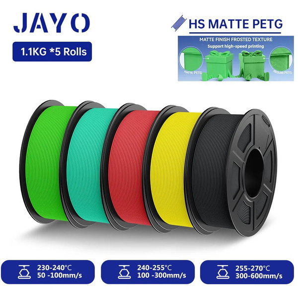 Filament PETG matowy kolor HS PETG-GNMGRDYLBK