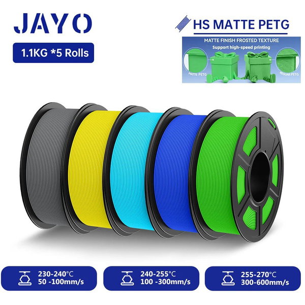 Filament PETG matowy kolor HS PETG-GYYLSBBLGN