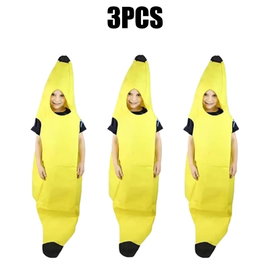 Kostium banan dla dorosłych w wersji Kid – 3 szt.