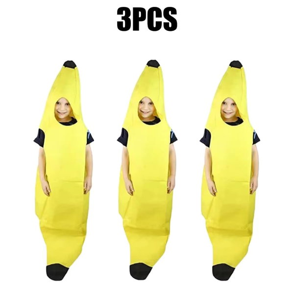 Kostium banan dla dorosłych w wersji Kid – 3 szt.