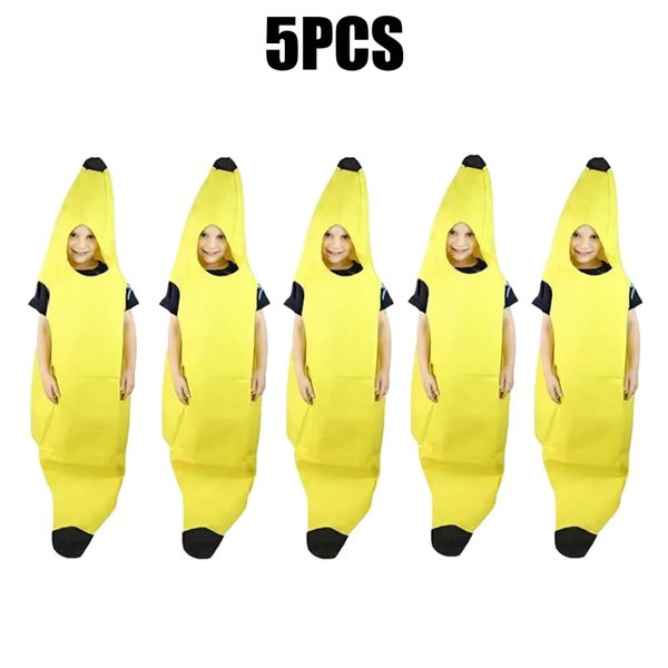 Kostium banan dla dorosłych w wersji Kid – 5 szt.