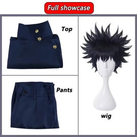 Peruka do cosplayu Fushiguro Megumi, rozmiar M – Costume Wig A