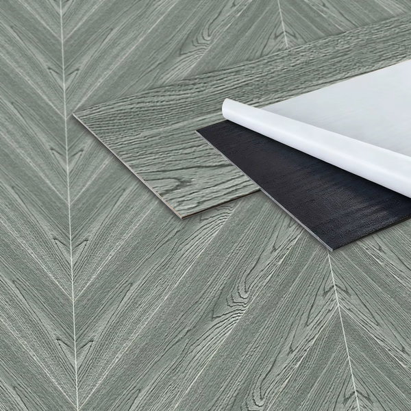 Naklejki podłogowe i ściennye z PVC, nowoczesne – 03 Style 60×15 cm 30 szt.