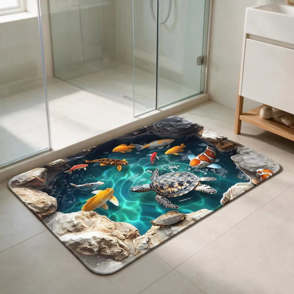 Mata łazienkowa z diatomitu 40×60 cm – Bathroom Mat 1 / 2 szt. 50×80 cm