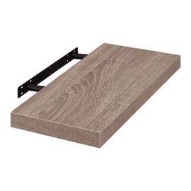 Półka wisząca dekoracyjna brązowa 40x22.9x3.8cm