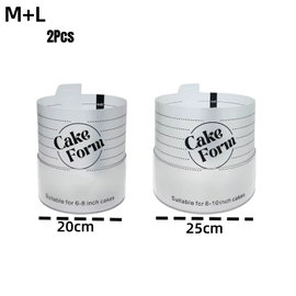 Forma do ciast, forma do musu i fondantu M AND L