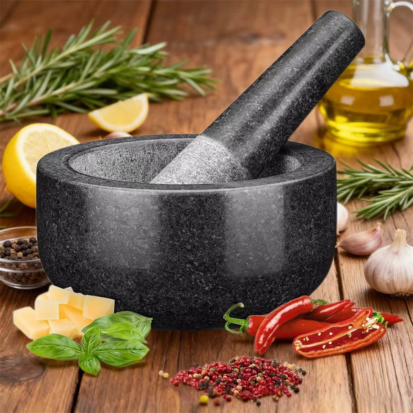 Miska z granitu 16 cm do mielenia suchego i mokrego