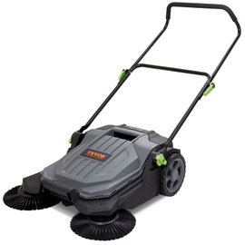 Ręczna zamiatarka podłogowa SucceBuy, 65 cm szerokość, 19 l pojemność