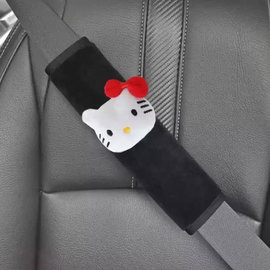 Ochraniacz na pas bezpieczeństwa Hello Kitty, dekoracja wnętrza czarny