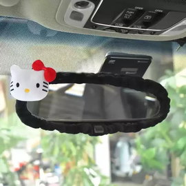 Ochraniacz na pas bezpieczeństwa Hello Kitty, dekoracja wnętrza czarny