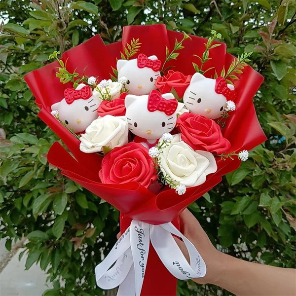 Bukiet Walentynkowy Anime Hello Kitty kolor 12