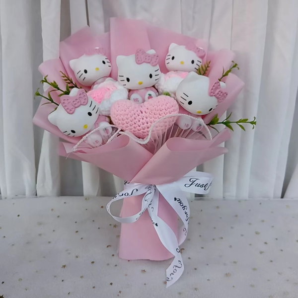 Bukiet Walentynkowy Anime Hello Kitty kolor 4
